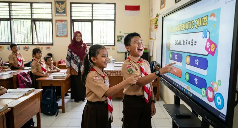 Pemanfaatan Game Edukatif Interaktif di Ruang Kelas Menggunakan PANELPRO