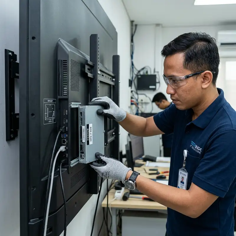 Panduan Instalasi Driver Windows untuk Modul OPS di Panel Interaktif