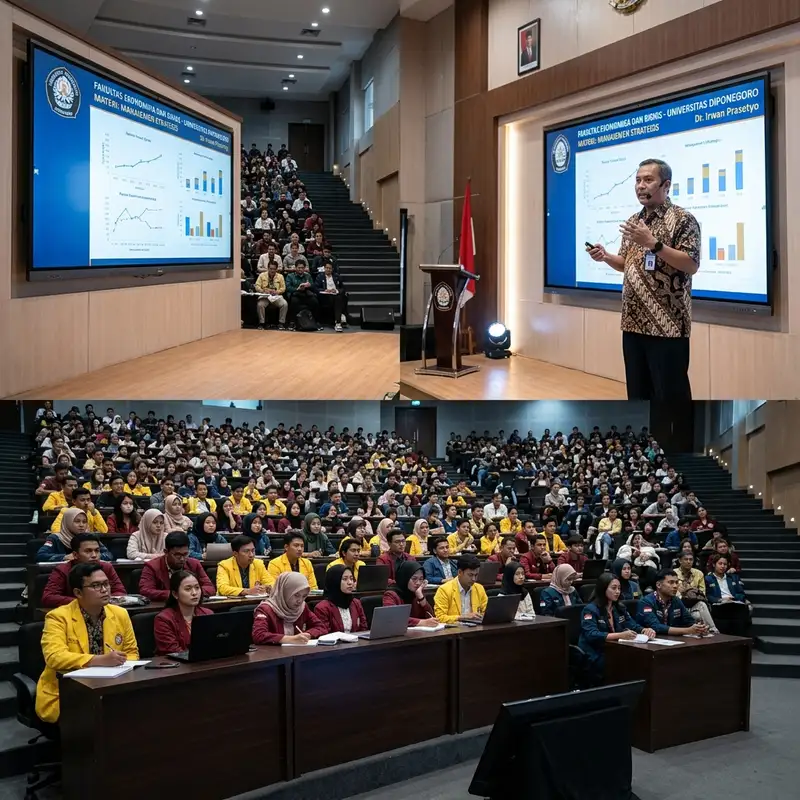 Penggunaan Panel Interaktif untuk Kuliah Umum di Universitas dengan IFP-98
