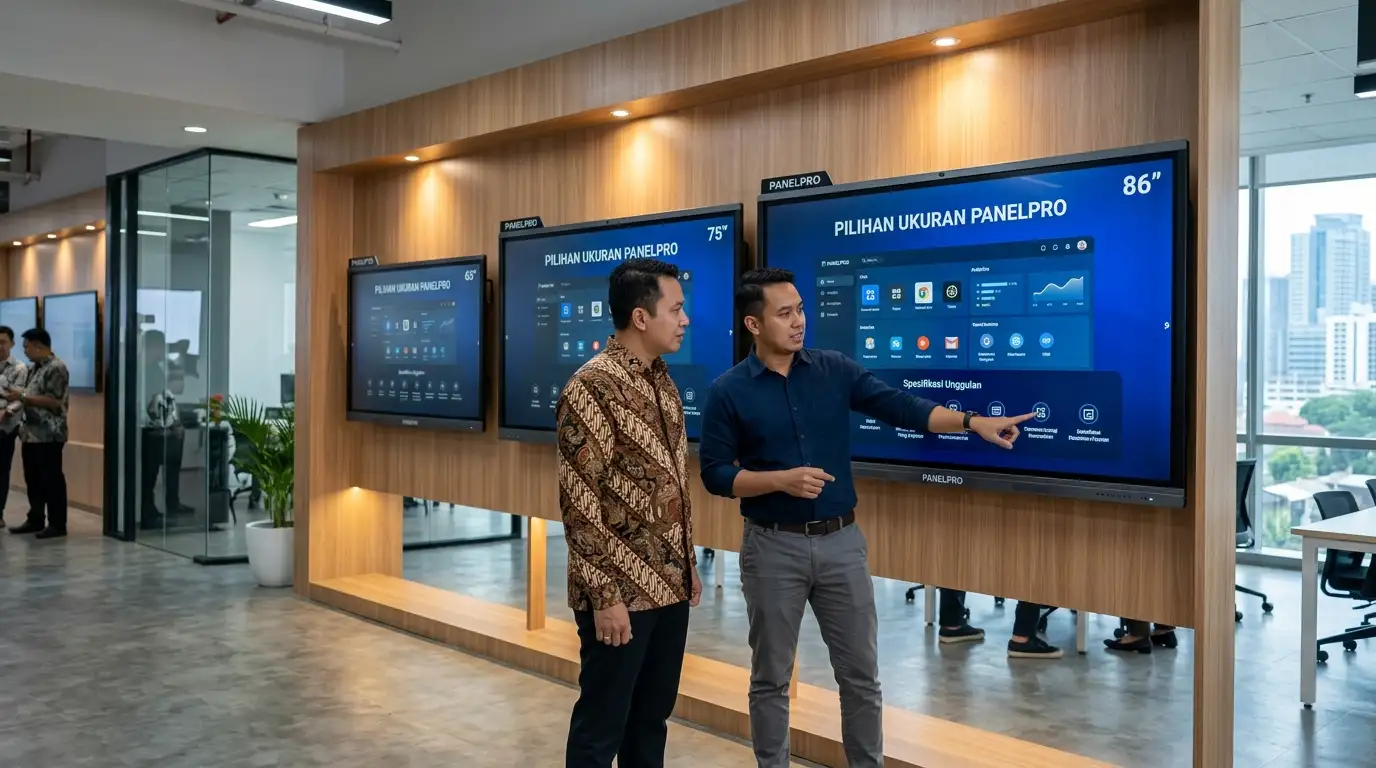 Review Komparatif Empat Tipe Panel Interaktif PANELPRO untuk Berbagai Kebutuhan